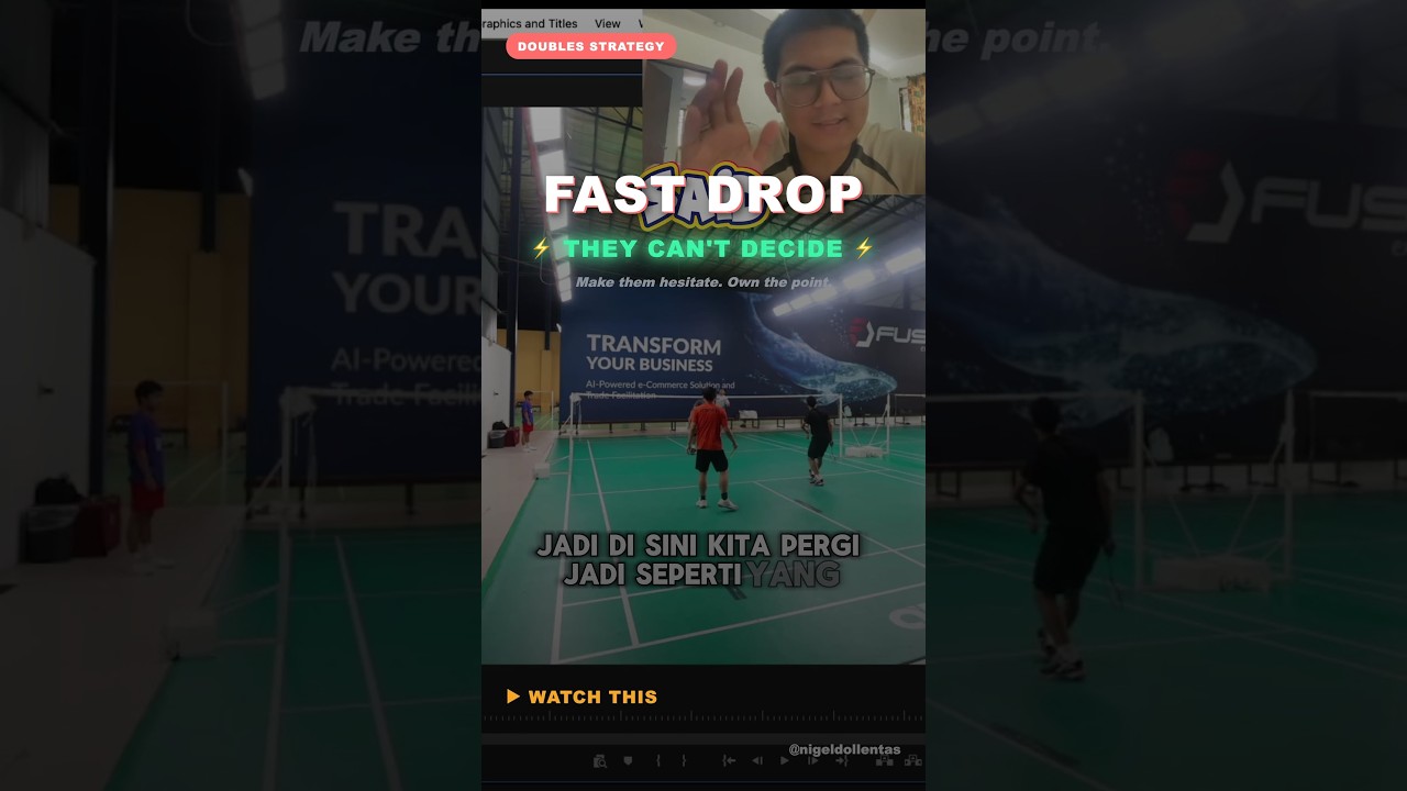 Idris They both thought they could get to it — that's exactly the point 😅 The fast drop isn't just
