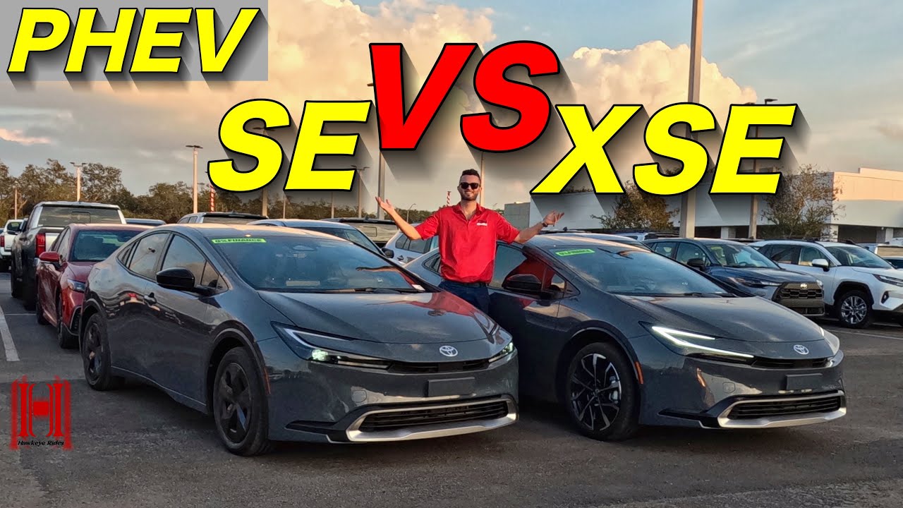 Toyota Prius SE 2026 против Toyota XSE: какой из этих гибридов стоит своих денег? Сравнение в реа...