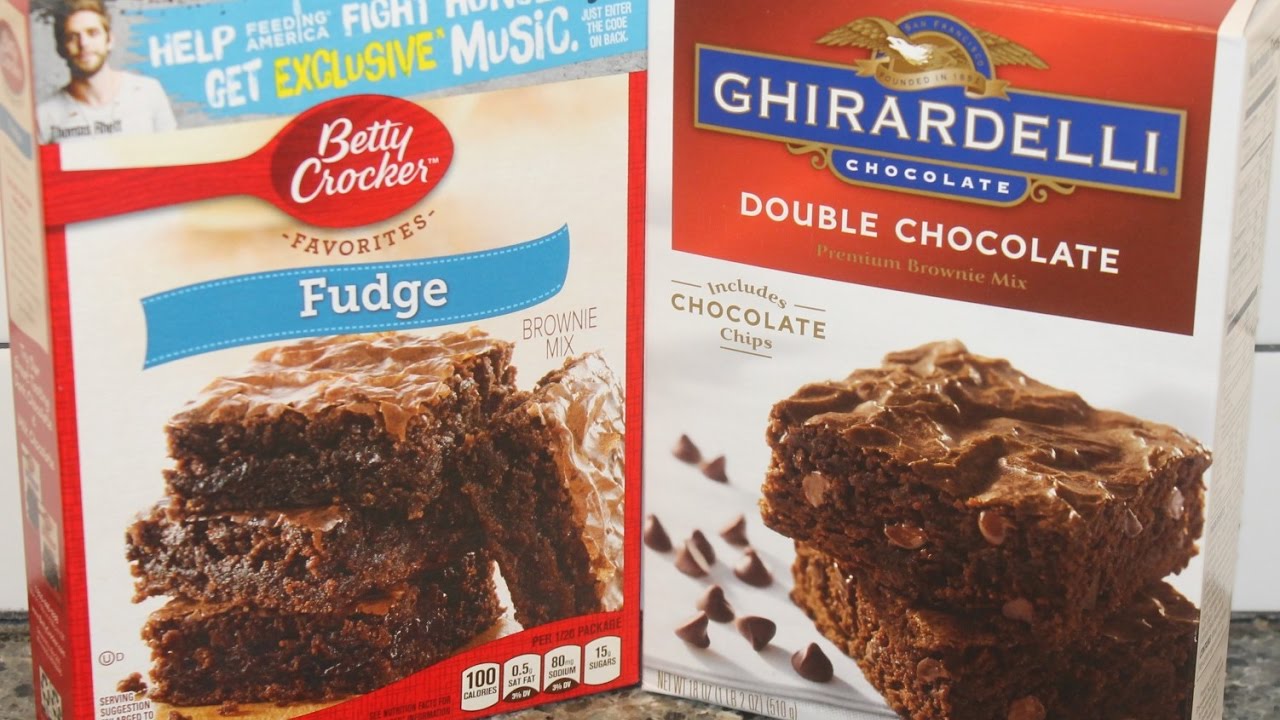 Betty Crocker vs Ghirardelli Brownies – Preparation & Blind Taste Test