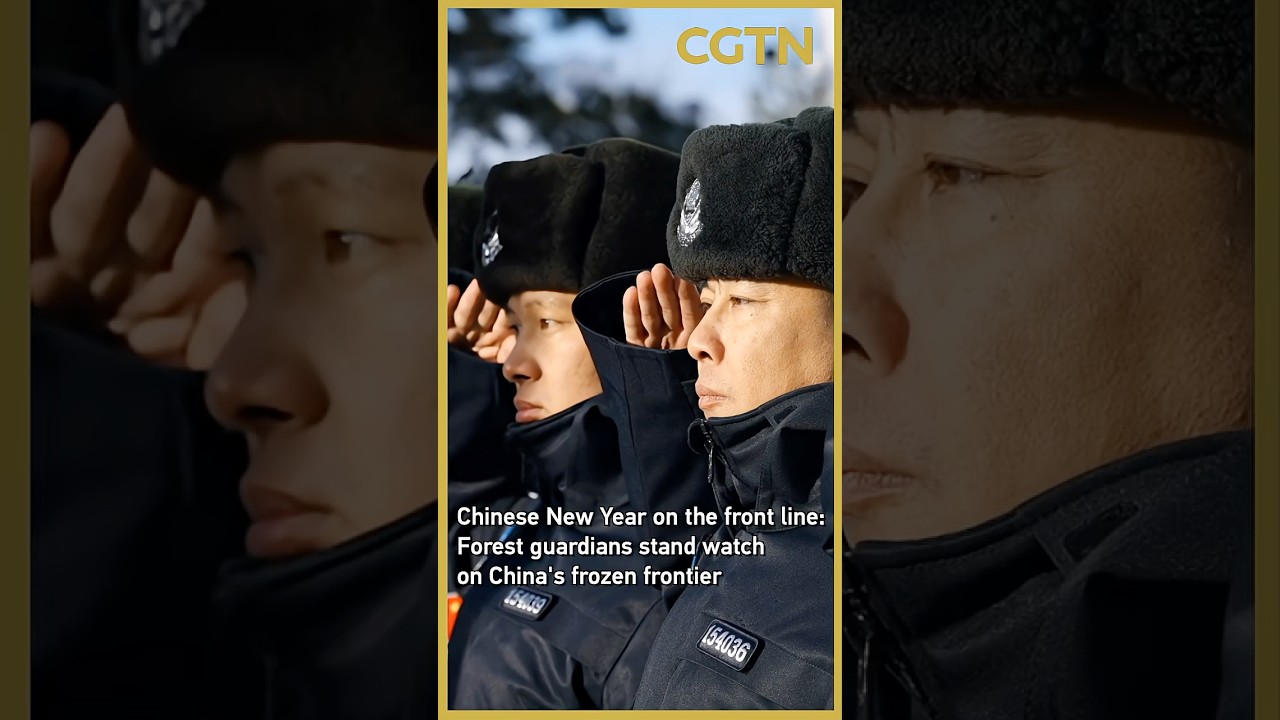 Chinese New Year on the front line: Forest guardians stand watch on China's frozen frontier