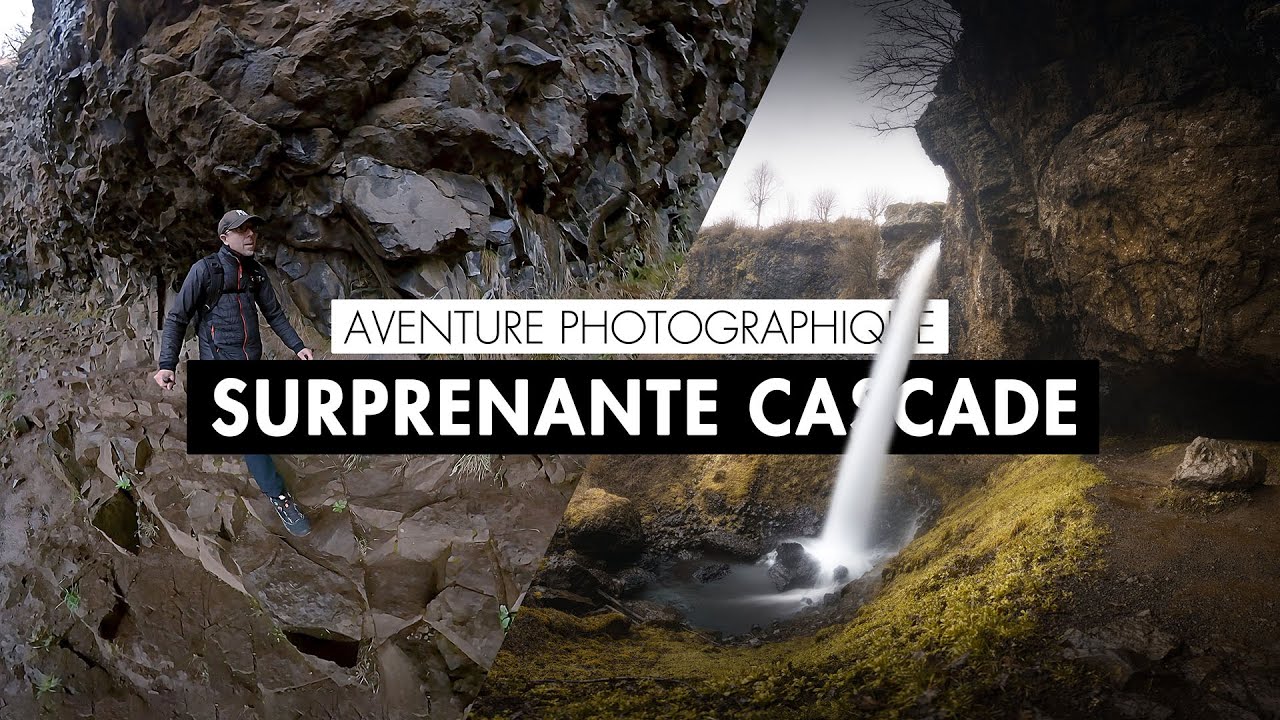 📷 Je Photographie une SURPRENANTE CASCADE | Photographie de Paysage