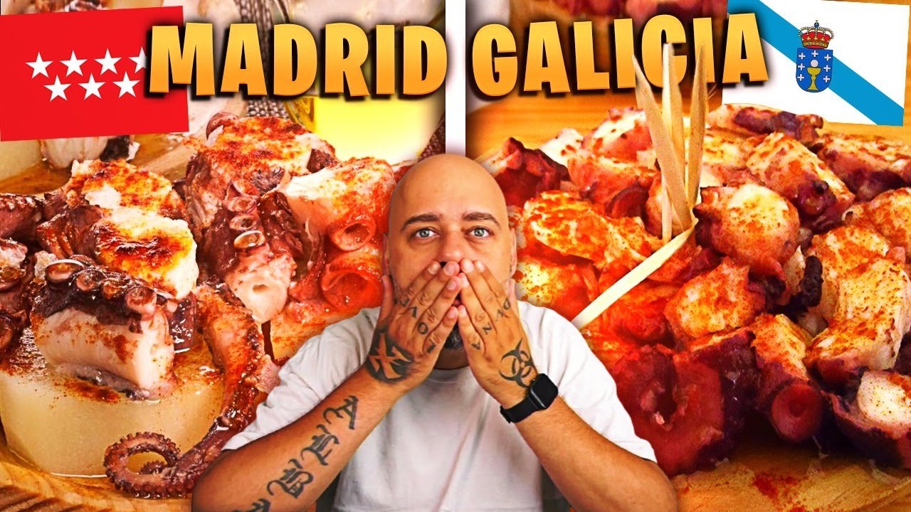 MADRID VS GALICIA ¿DÓNDE SE COME EL MEJOR PULPO? LA BATALLA CULINARIA DEFINITIVA - VIVIENDOENLACALLE