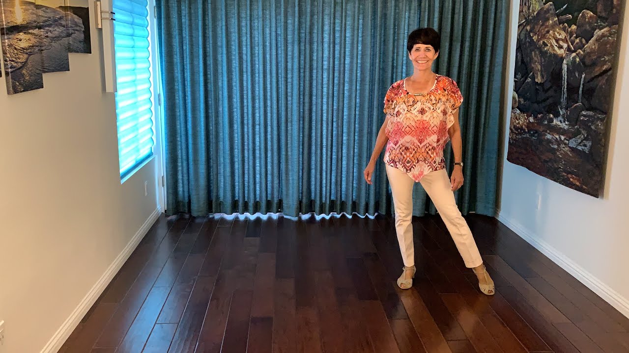 Buy Me A Drink line dance demonstration and tutorial by Stephie