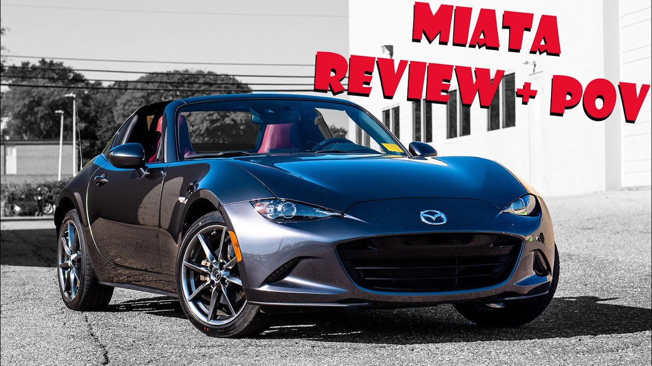 2020 Mazda Miata RF MX5 review and POV!  *FEATHERWEIGHT FUN*