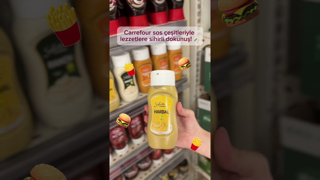 Lezzetli &ccedil;eşit &ccedil;eşit soslar CarrefourSA'da!