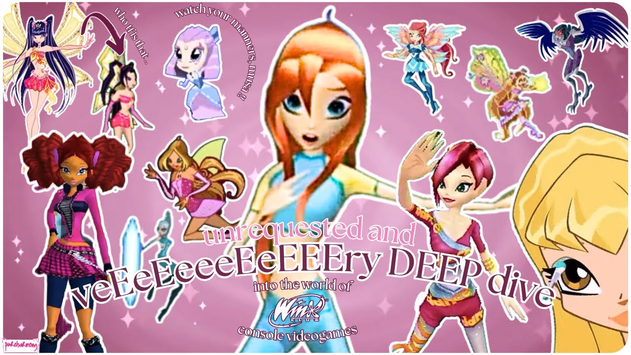 unrequested and very very DEEP dive into the world of winx club console videogames