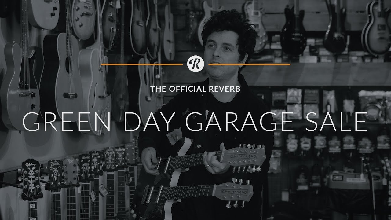 Официальная гаражная распродажа Reverb Green Day