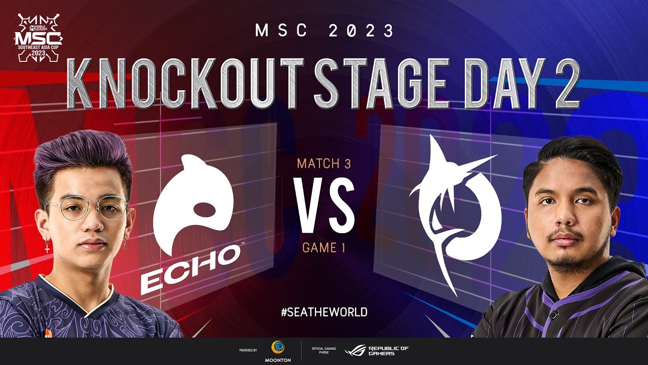 [EN] MSC Knockout Stage Day 2 | ECHO VS TODAK | Game 1