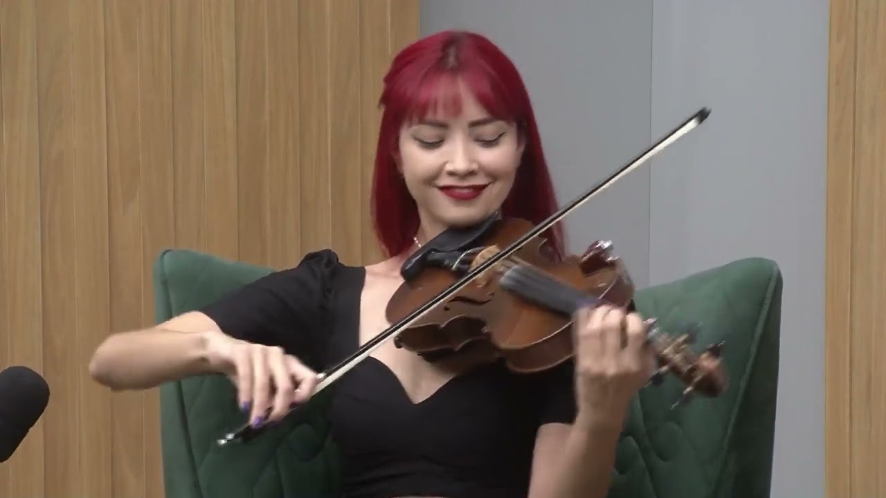 PROGRAMA VITORIOSA E VOC&Ecirc; RECEBE A VIOLINISTA CAMMYLI AGUIAR