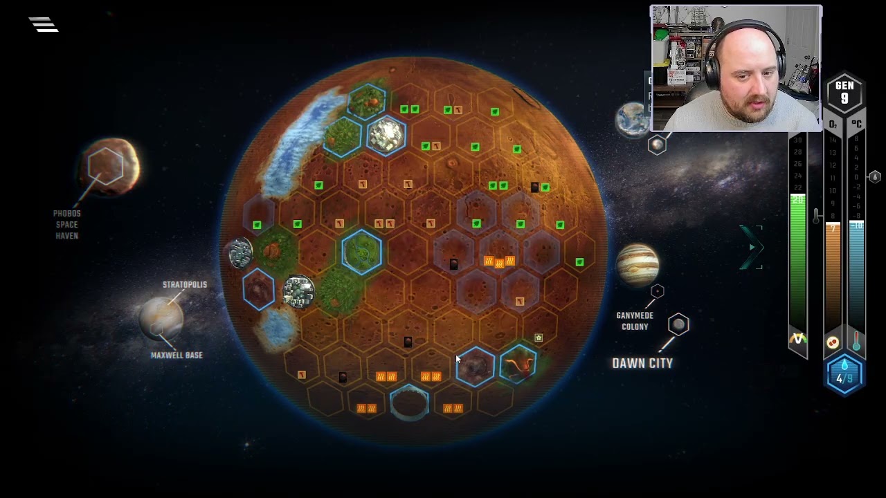 Luna Meteor = Oceans!? | Terraforming Mars Solo Challenge