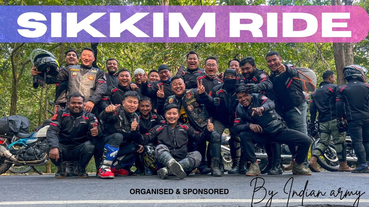 35 Riders, One Mission: Siliguri to Sikkim Border Adventure | sponsored by Indian army