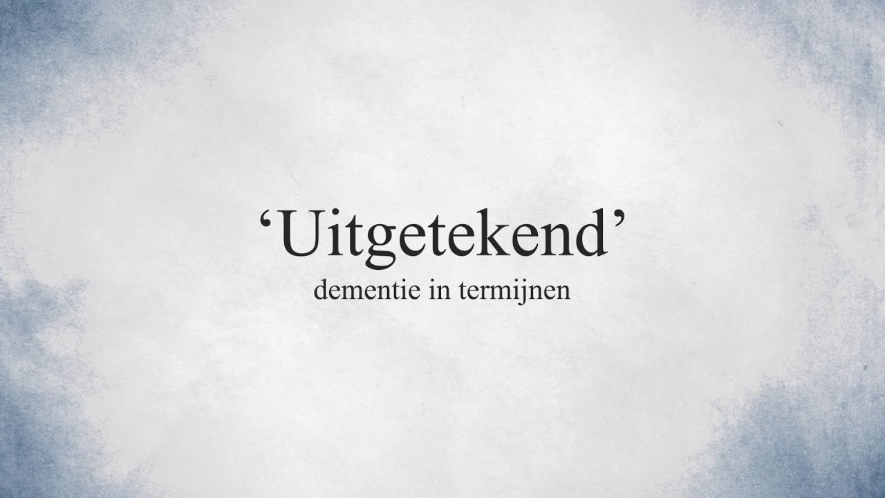Uitgetekend bekroonde documentaire over dementie