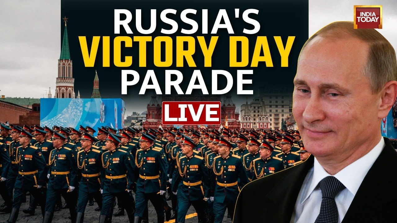 Live | Russia Victory Day Parade | Military Parade In Red Square Moscow | Vladimir Putin Live News