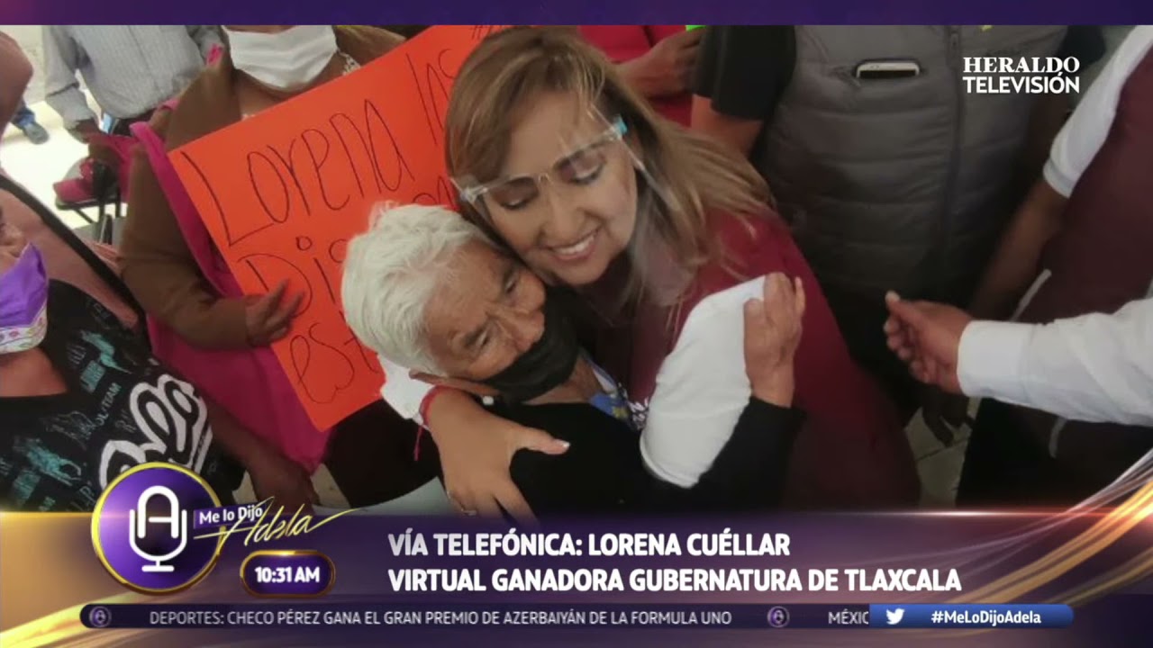 #Entrevista Lorena Cu&eacute;llar, virtual ganadora a la gubernatura de Tlaxcala en #MLDijoAdela