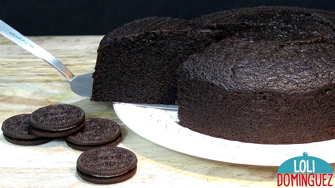 ESPECTACULAR BIZCOCHO OREO, UNA RECETA INCREIBLE. Loli Domínguez - Recetas paso a paso.