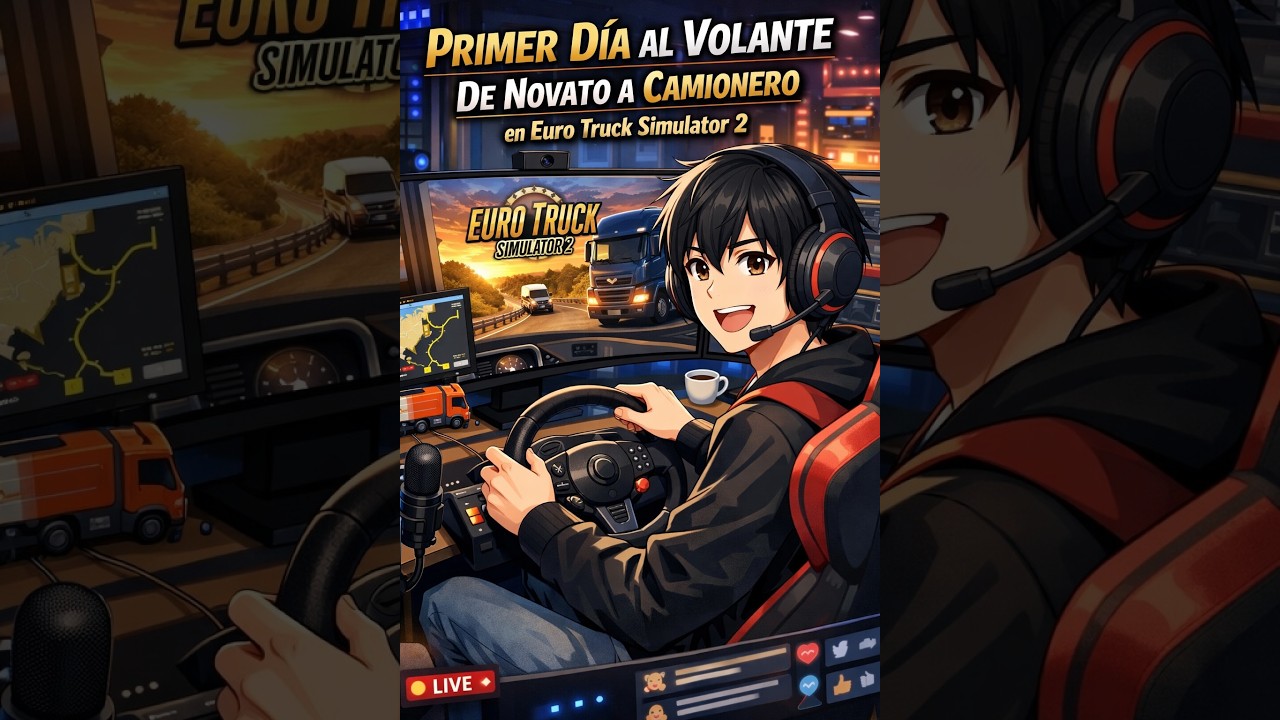 🚛 Primer Día al Volante | De Novato a Camionero en Euro Truck Simulator 2