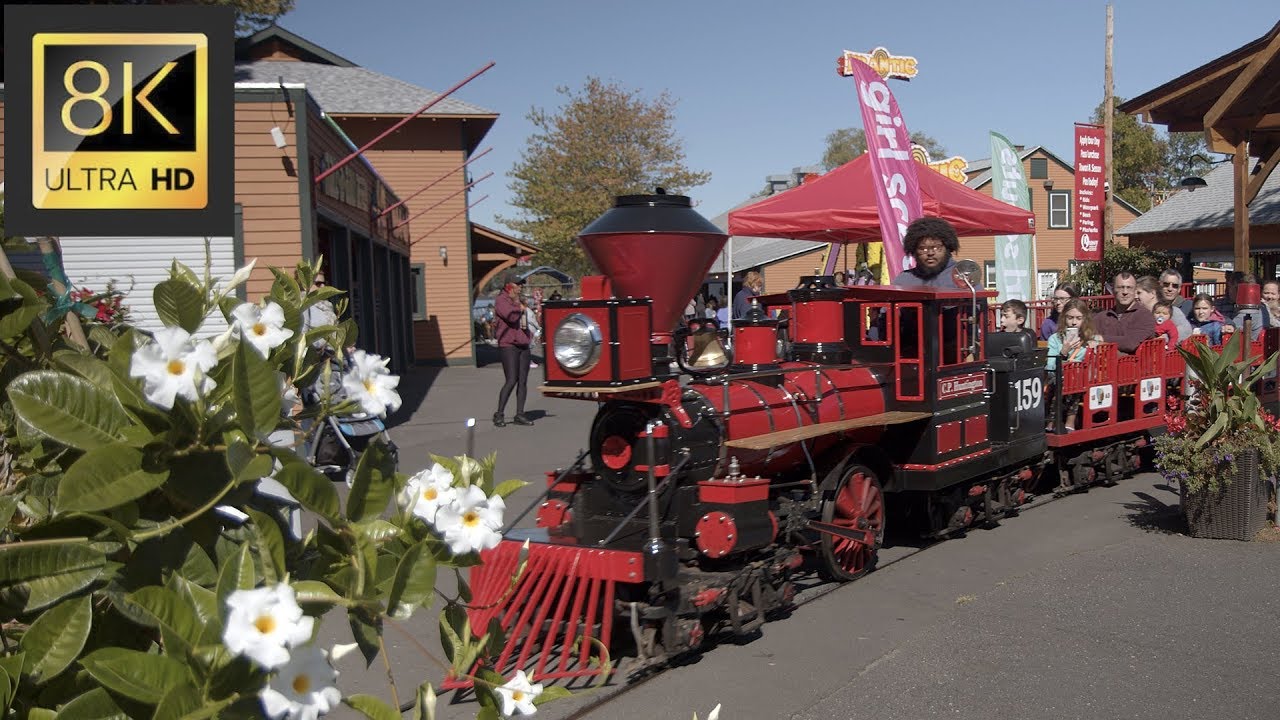 Quassy Amusement Park in stunning 8K