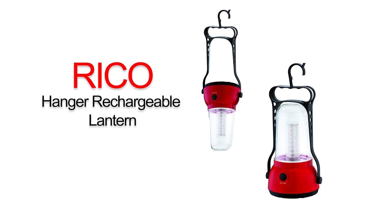 Rico Hanger Emergency Rechargeable Lamp demo