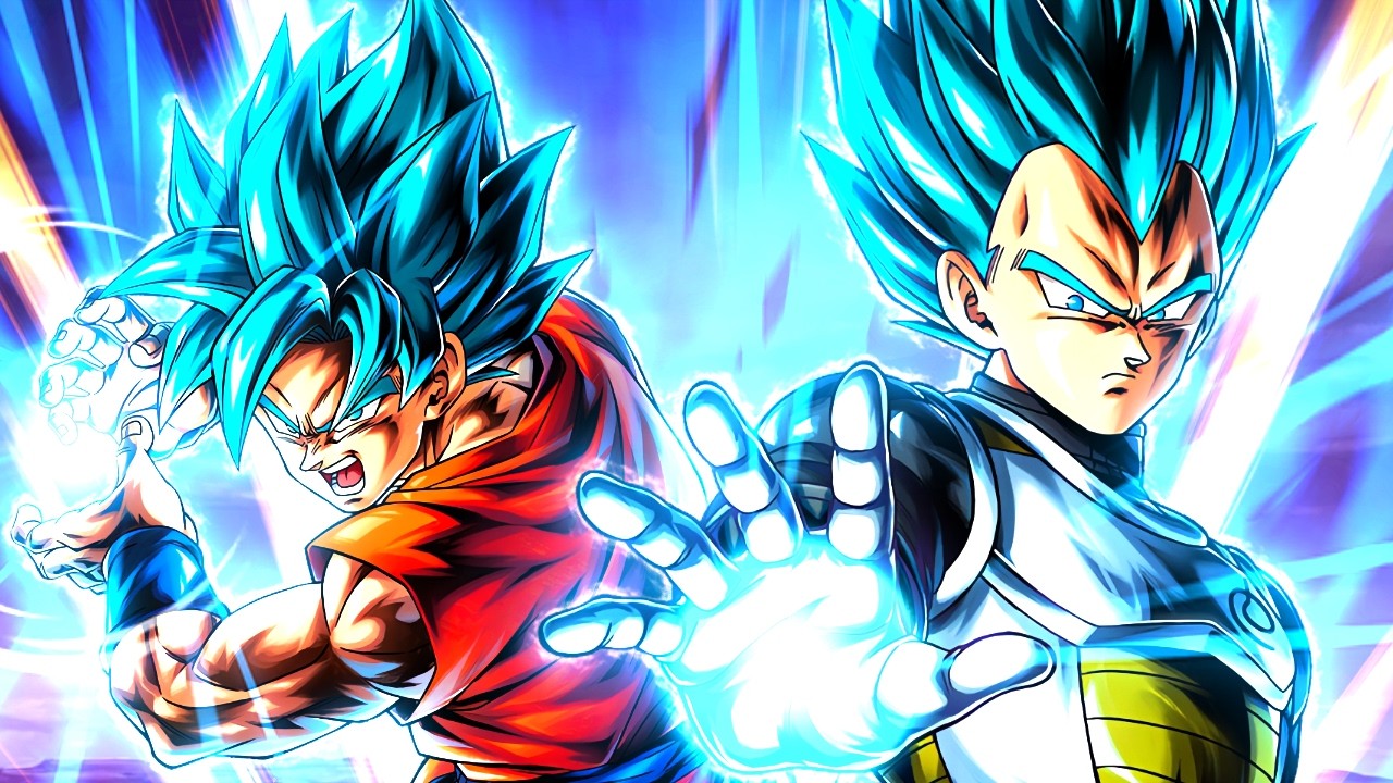 😯CARTAS, CARTAS y ¡MÁS CARTAS! GOKU y VEGETA BLUE DUAL Dragon Ball Legends