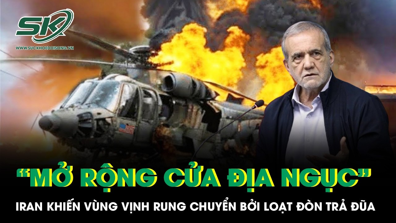 Iran đe dọa “mở rộng cửa địa ngục”, vùng Vịnh rung chuyển bởi cơn mưa tên lửa trả đũa