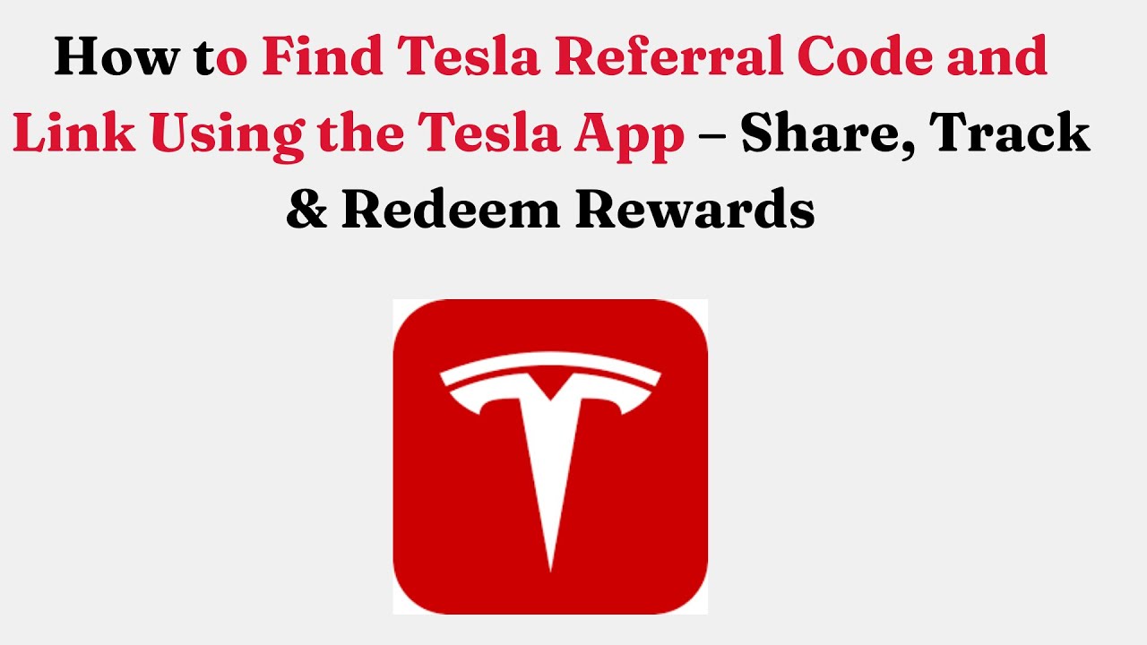 Как найти реферальный код и ссылку Tesla с помощью приложения Tesla &mdash; делитесь, отслеживайте и ис...