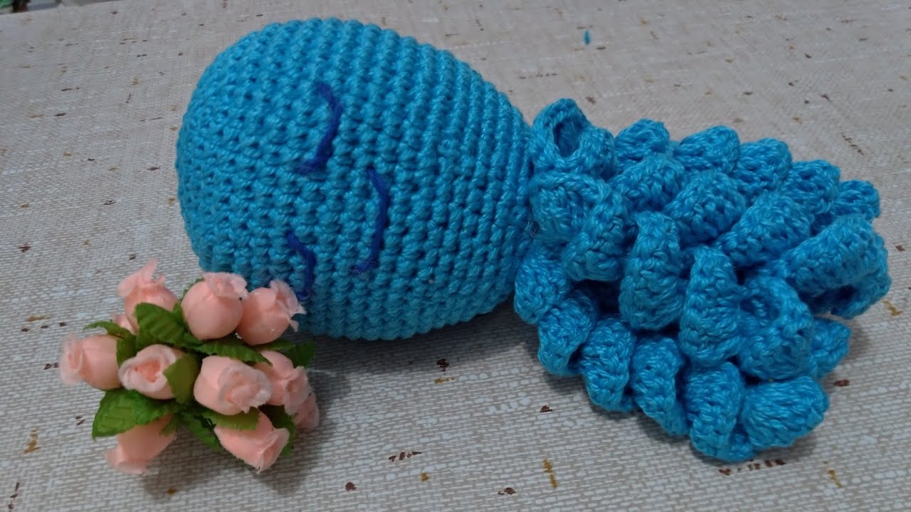 Polvo em amigurumi. #receitafácil