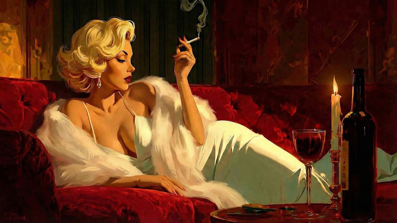 1940s Soft Winter Jazz Night – Cozy Vintage Jazz Vibes