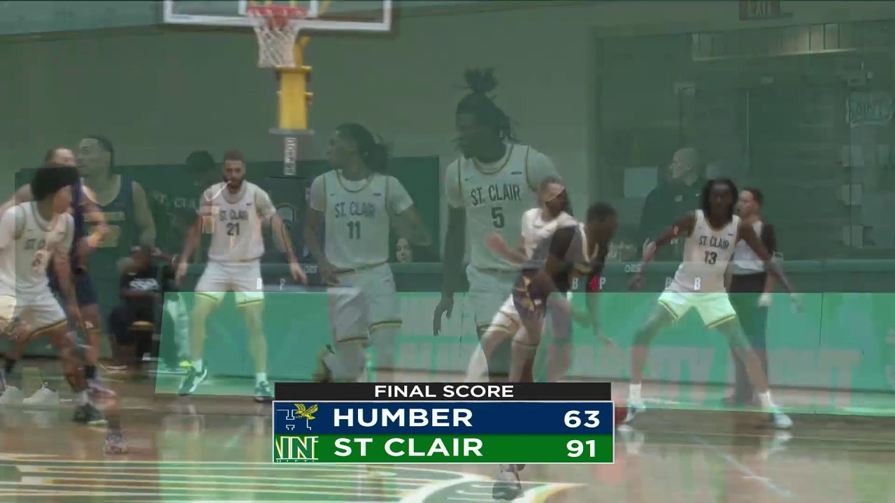 OCAA Men's Basketball 🏀 Humber @ St. Clair [2025/11/29]