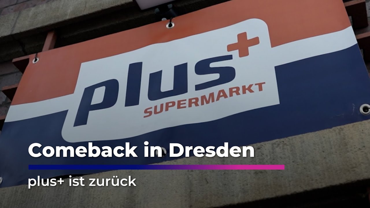 Dresden: plus+ eröffnet neue City-Filiale am Trachenberger Platz I Sachsen Fernsehen