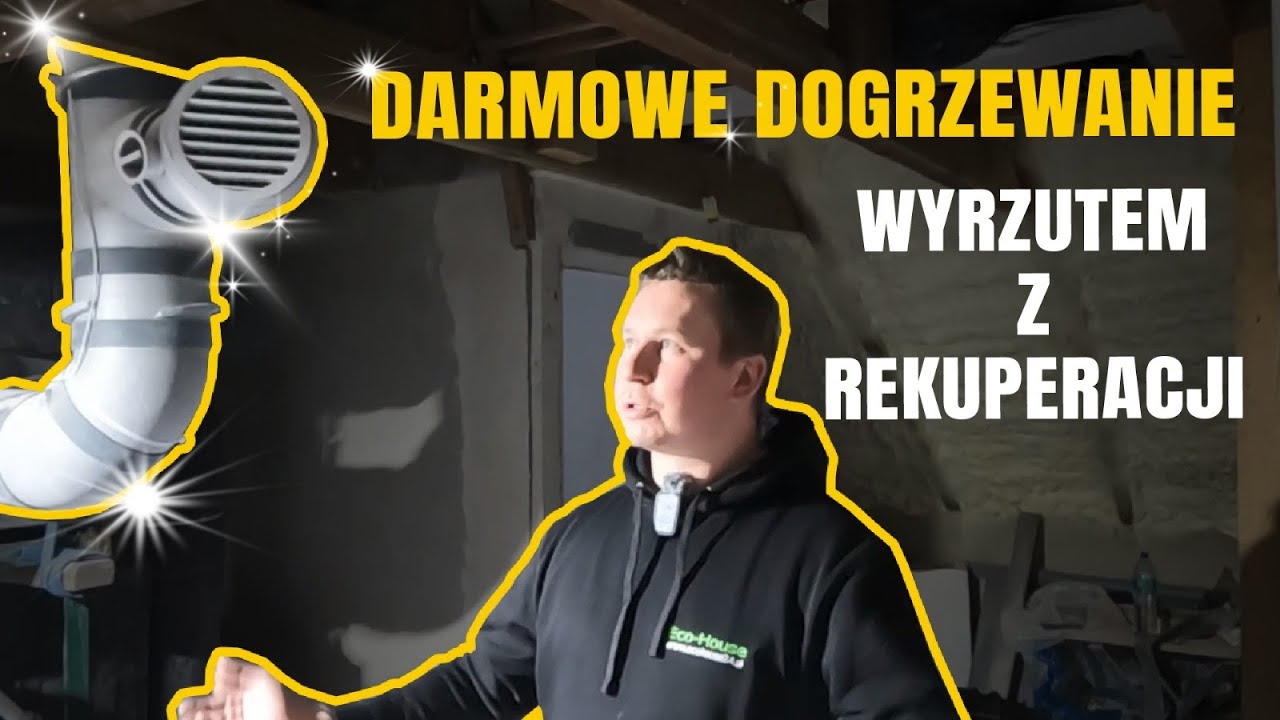 Wyrzut Rekuperacji na poddaszu ?
