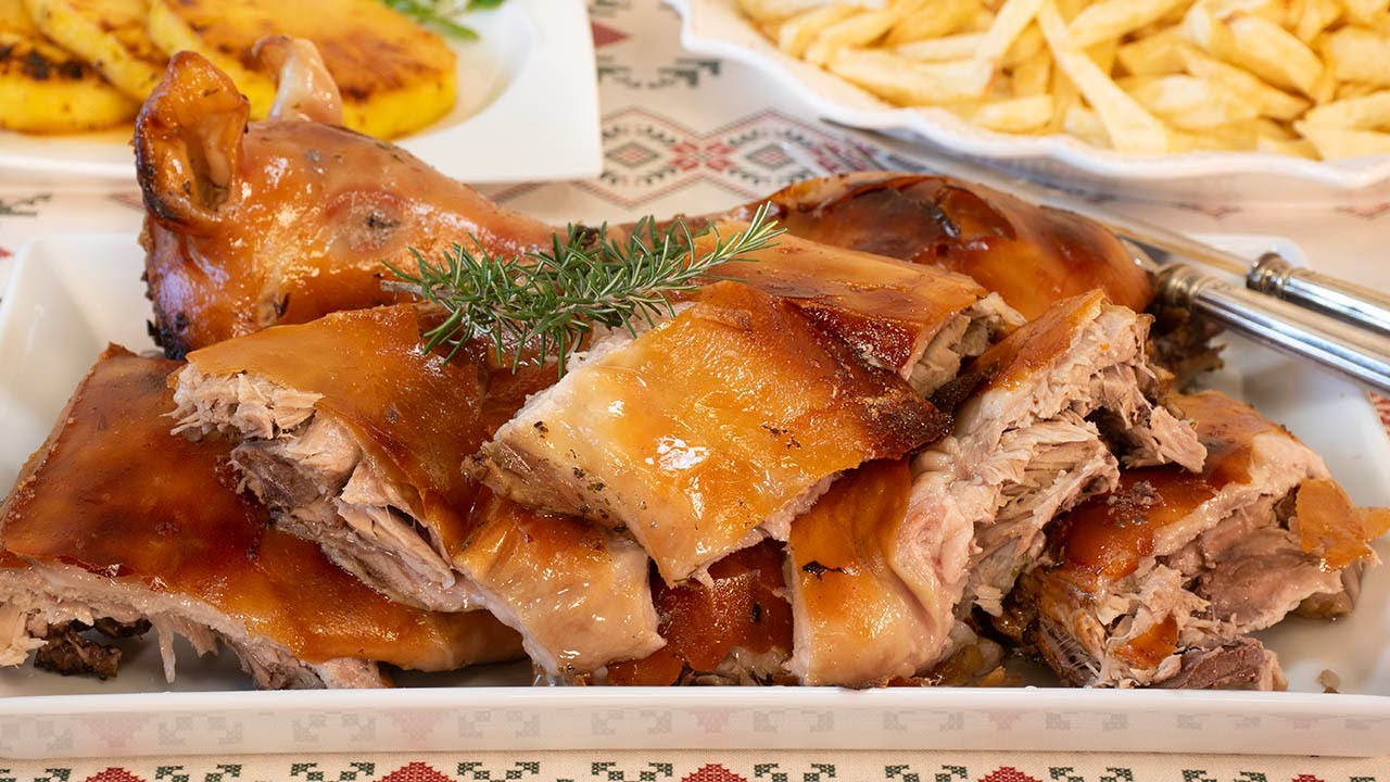 Con la piel MÁS CRUJIENTE. COCHINILLO ASADO EN CASA.