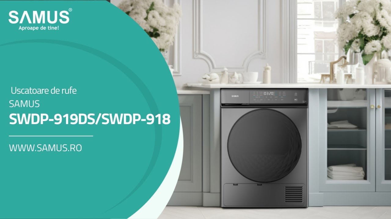 Uscator de rufe Samus SWDP-919DS/SWDP-918