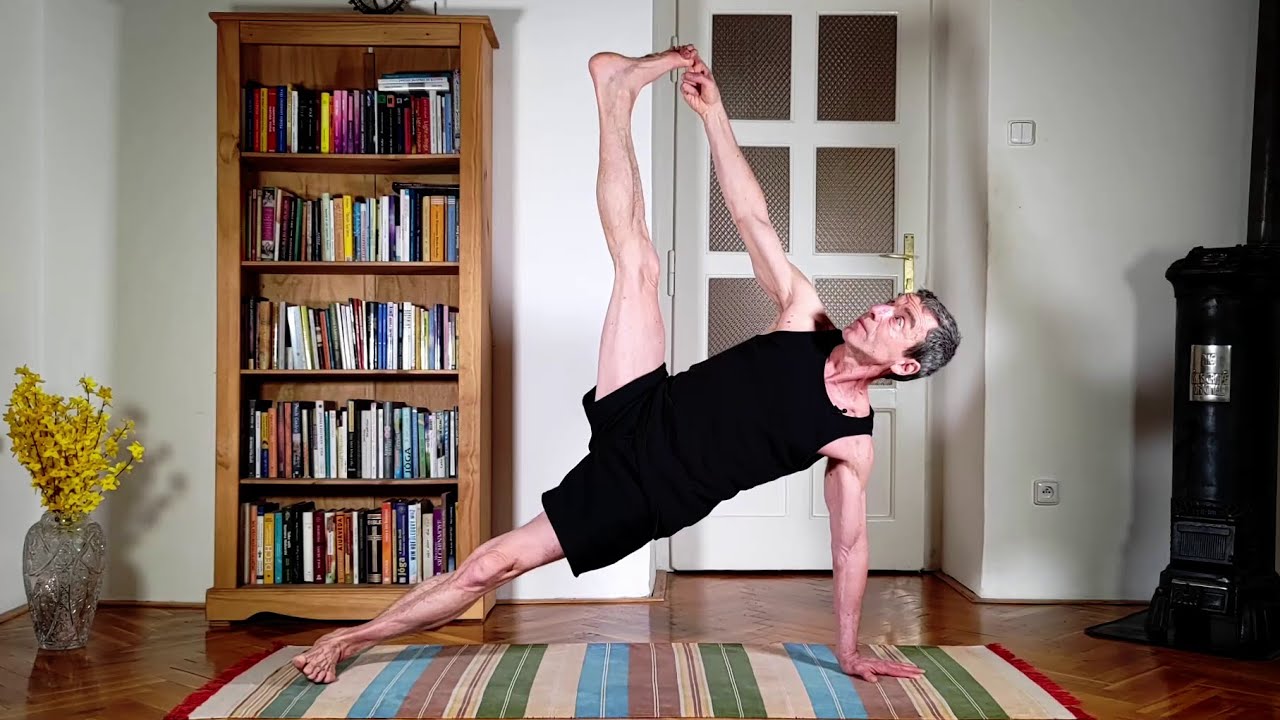72 - Jóga - Vasisthasana - varianty pro pokročilé vyžadující silný střed