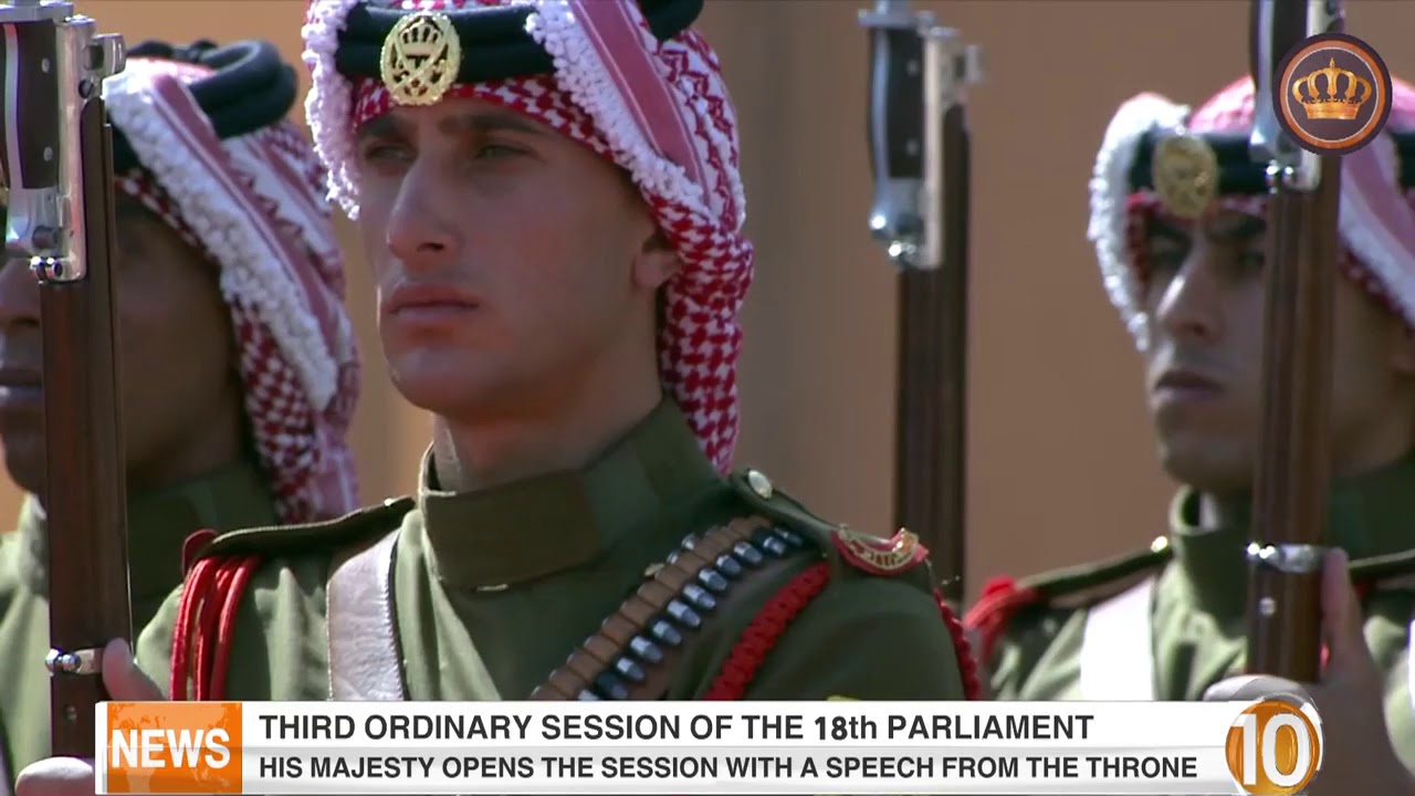 English News at Ten on Jordan Television 14-10-2018