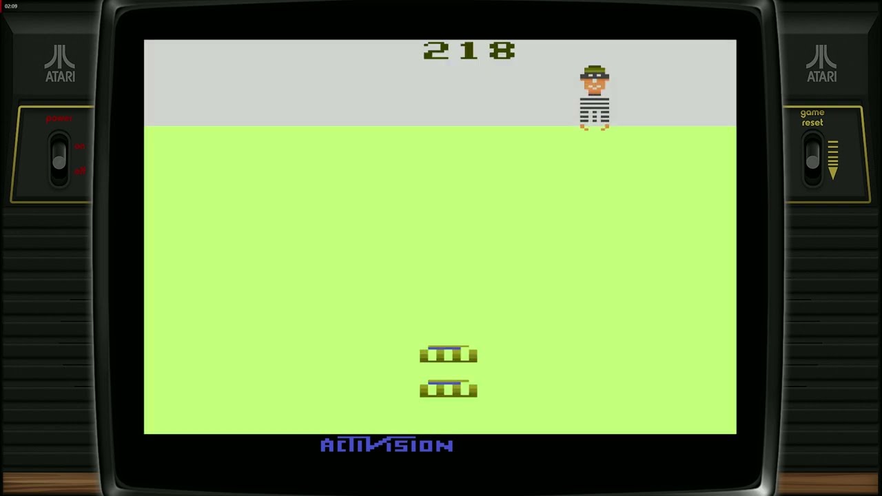 Kaboom! on Atari 2600 – Classic Activision Mad Bomber Gameplay