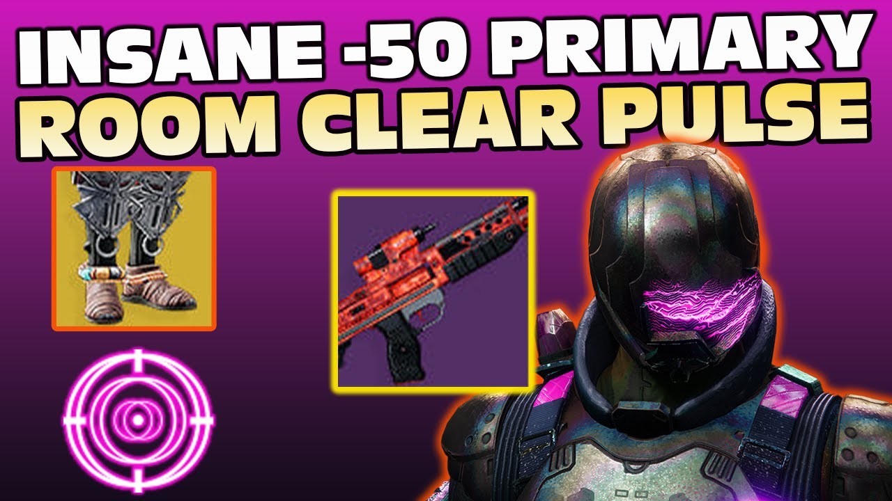 Finally! A Primary Feels INCREDIBLE In -50 Exodus Crash Grandmaster - HUNTER BUILD - Destiny 2