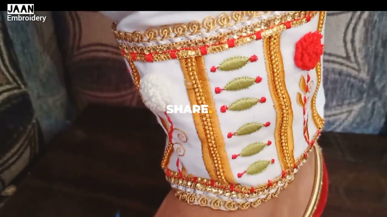 new mohri design 2023 / Latest trouser design/Eid special dress 2023 /embroidery machine