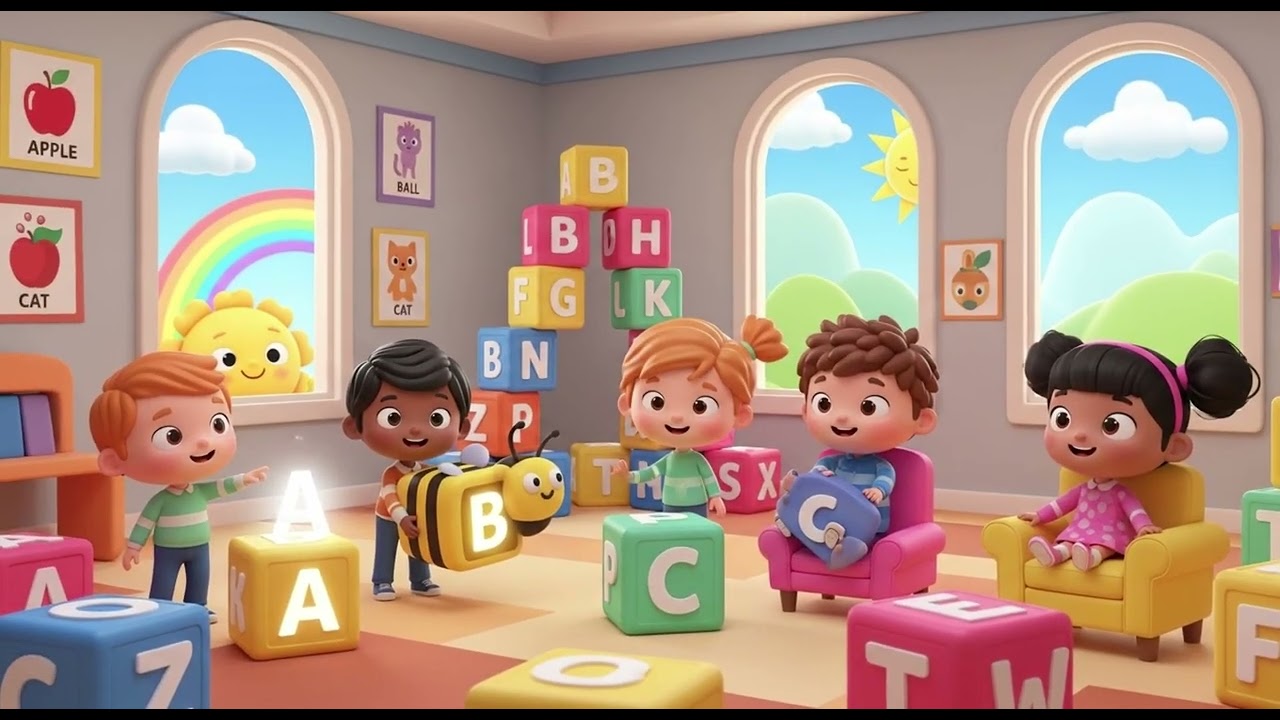 ABC SongsNursery | Rhymes for Kids | Fun Learning Songs | Kids Melody