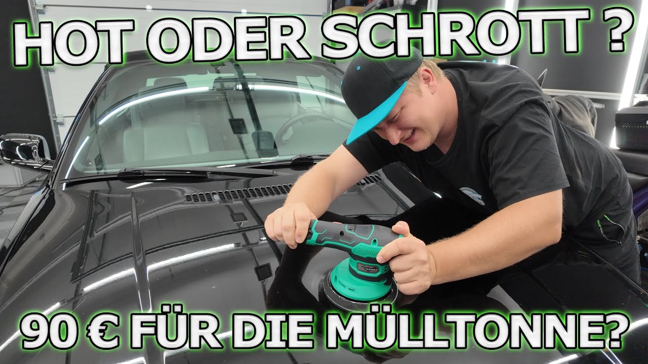 90€ Akku-Poliermaschine! Wird 