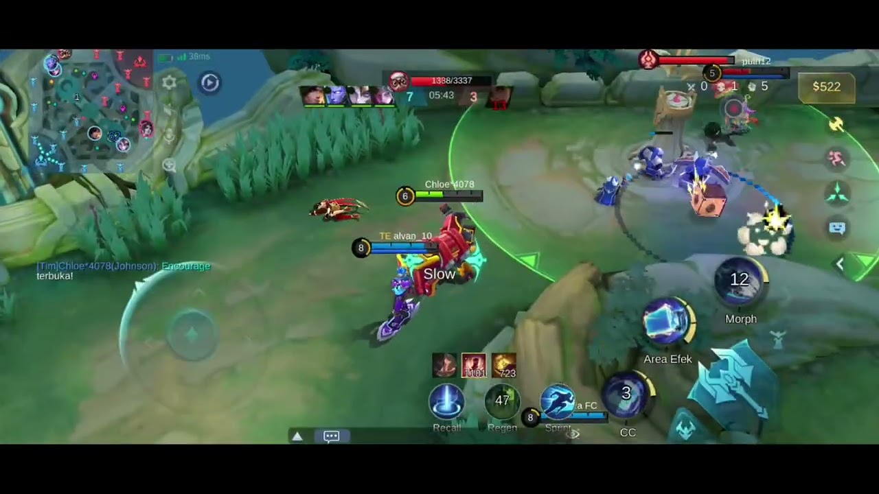 JHONSHON tabrak lari #jhonsonmlbb #mainsantai #mlbb #mobilegame #mobilelegends #shortvideo 