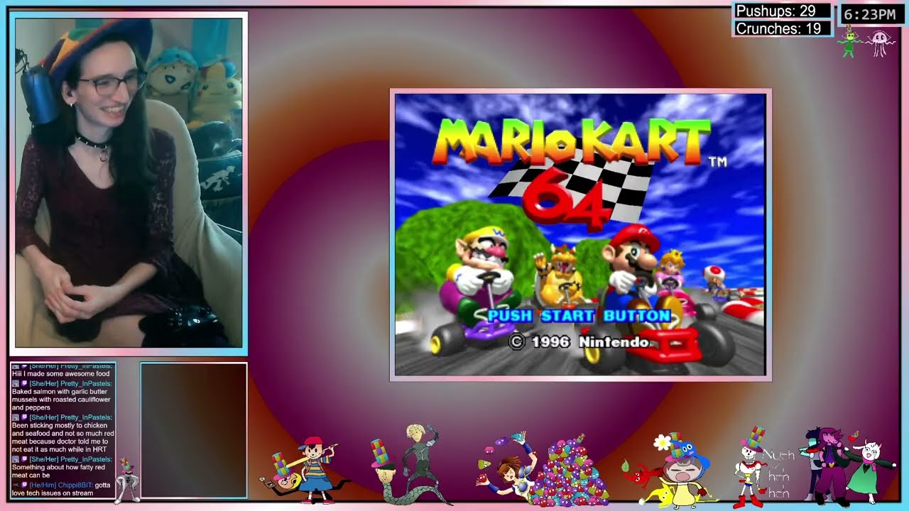 🔴N64 games day with @Cecilyyy