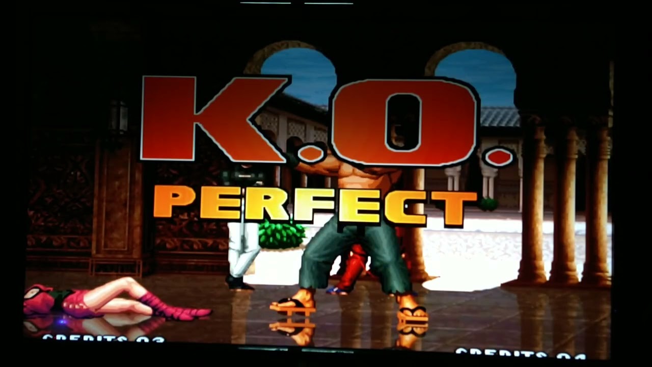 KOF 格鬥天王 雷電雪露米 vs 邪惡七迦社