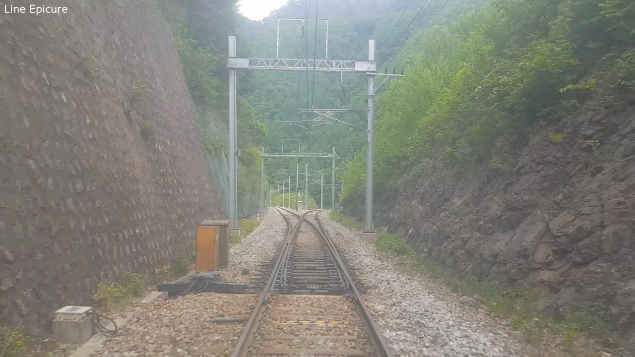 태백선 태백삼각선/동백산→태백(후부낮은앵글)