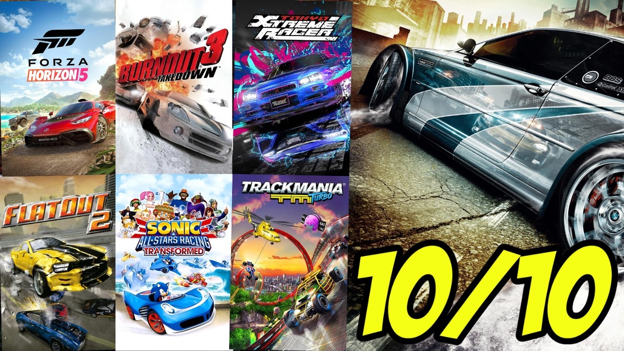 10/10 MUST PLAY Racing Games