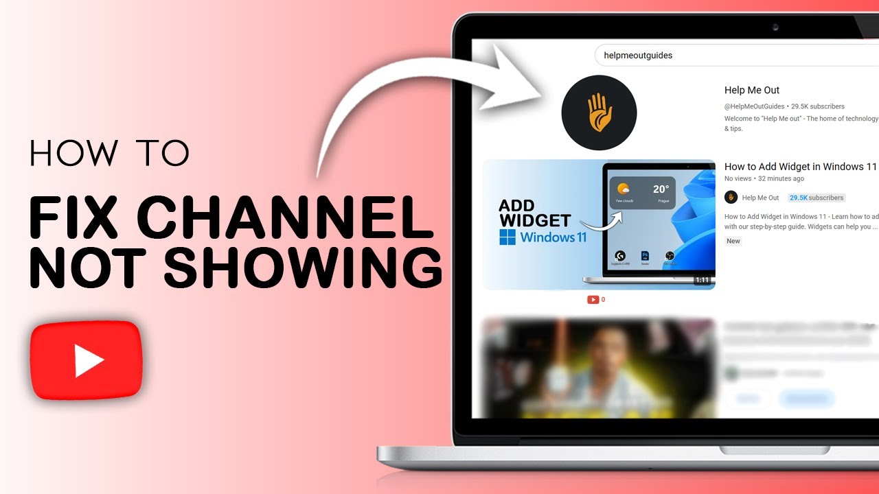 How to FIX Youtube Channel Not Showing Up in Search (2026)