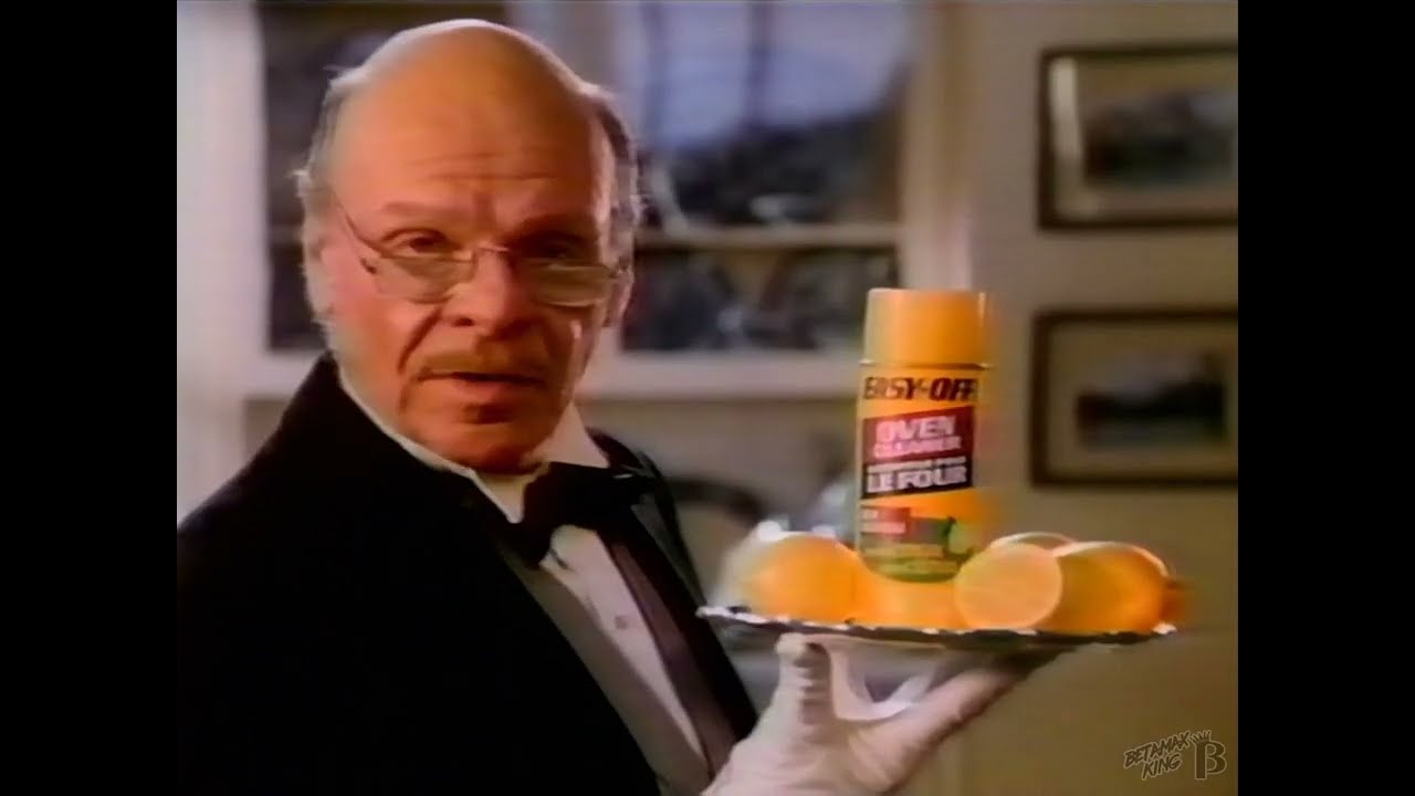 Easy-Off Lemon Oven Cleaner Commercial 1986