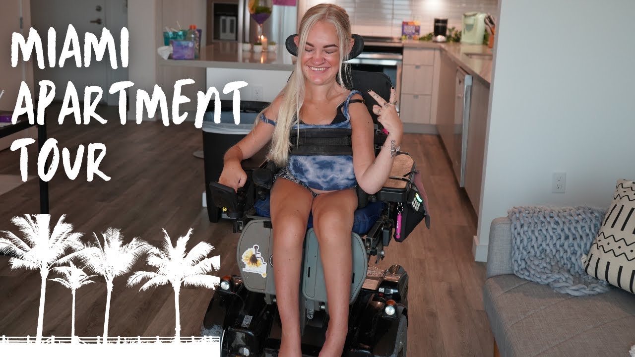 Disabled and moved to Miami | APARTMENT TOUR