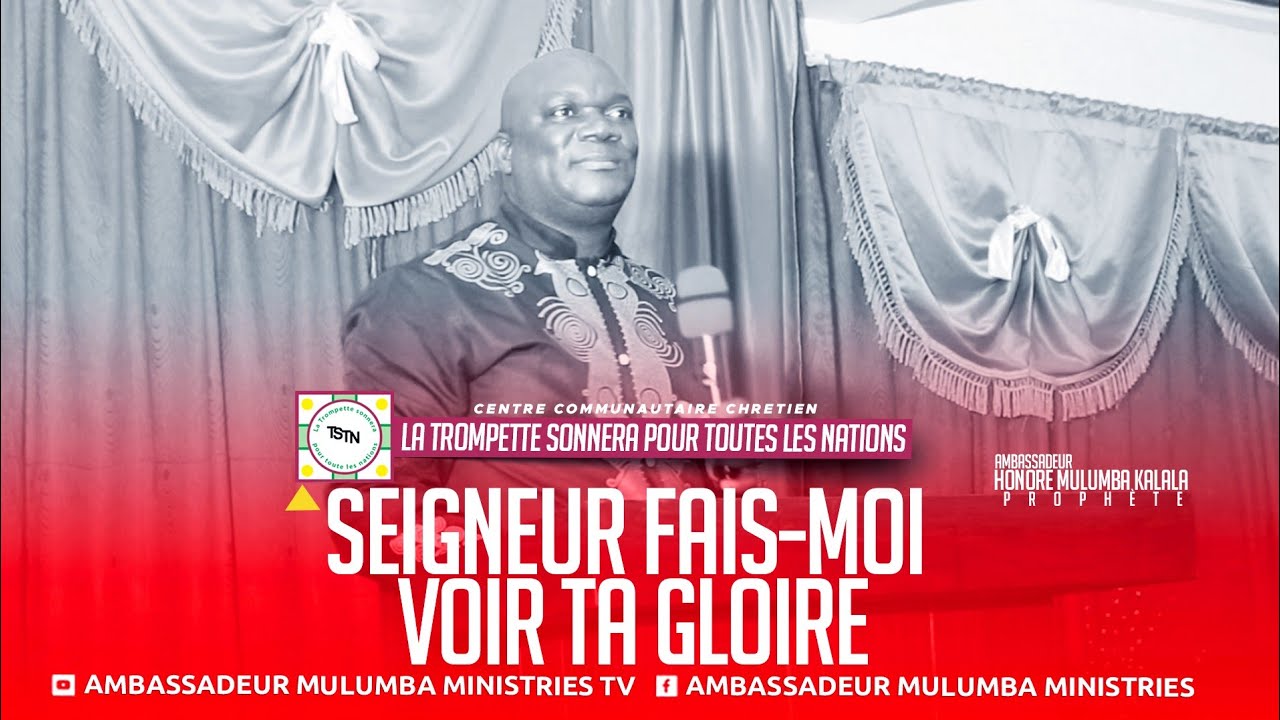 🔥🔥SUJET DE PRIÈRE || SEIGNEUR FAIS-MOI VOIR TA GLOIRE | PROPHÈTE HONORE MULUMBA