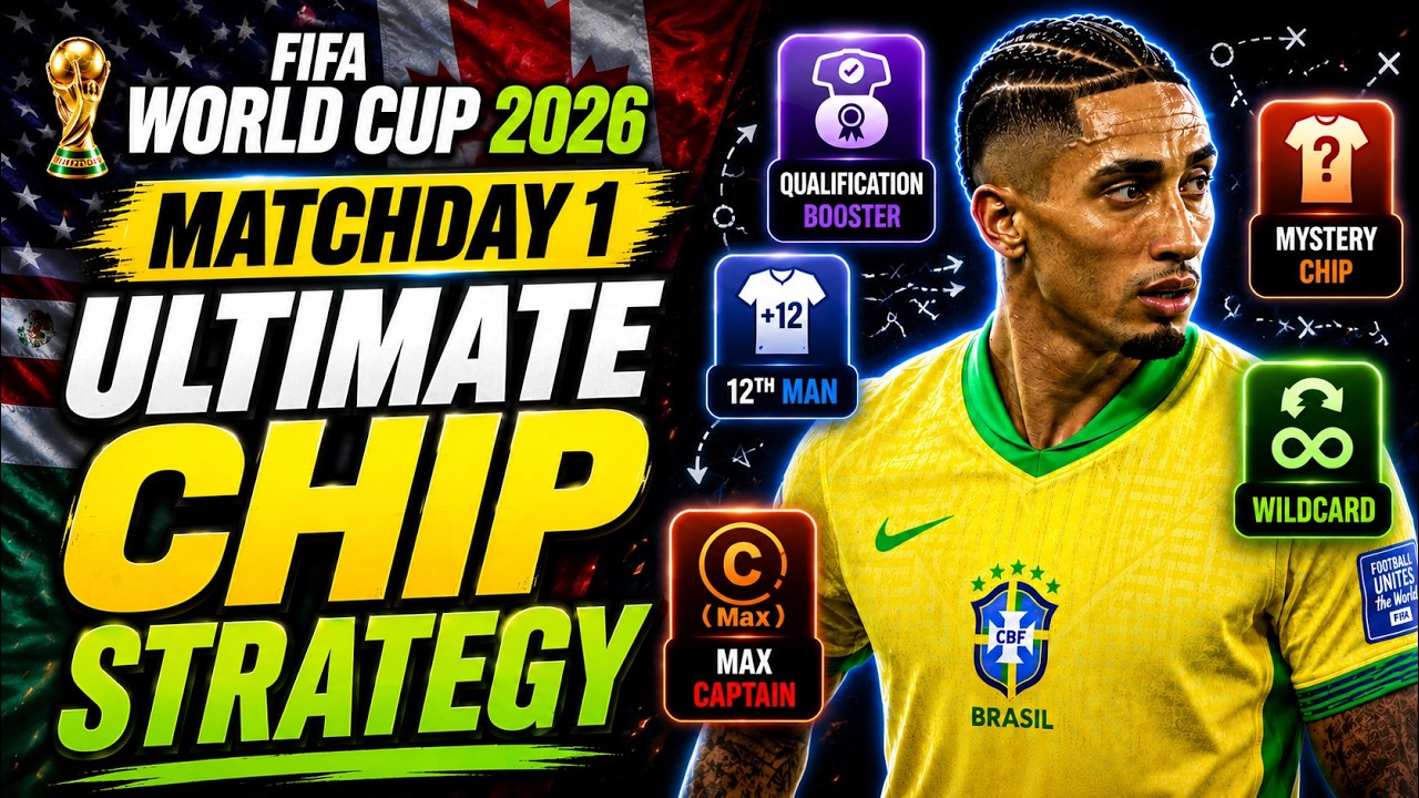 World Cup Fantasy: Ultimate Chip Strategy | WC Fantasy 2026 Fantasy Tips 🌎🏆