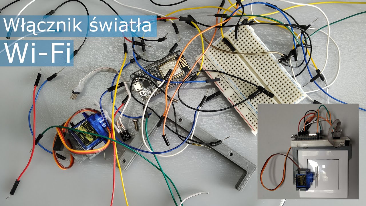 Bezprzewodowy/bezdotykowy włącznik światła Wi-Fi